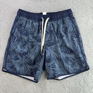 Fair Harbor Shorts Men's S Blue Lined Drawstring Athletic Performance
